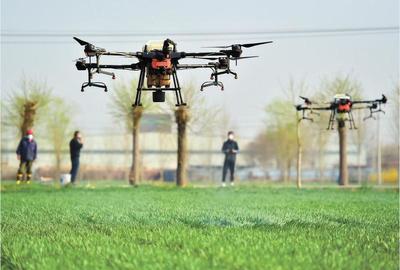 石家莊市藁城區 科技春管助農時，機械轟鳴繪“豐”景